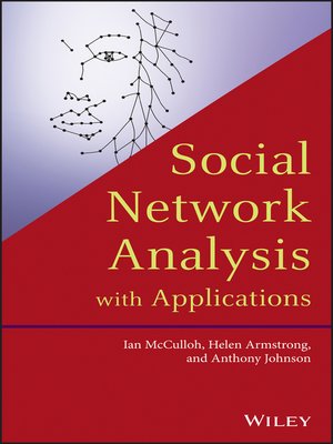 cover image of Social Network Analysis with Applications